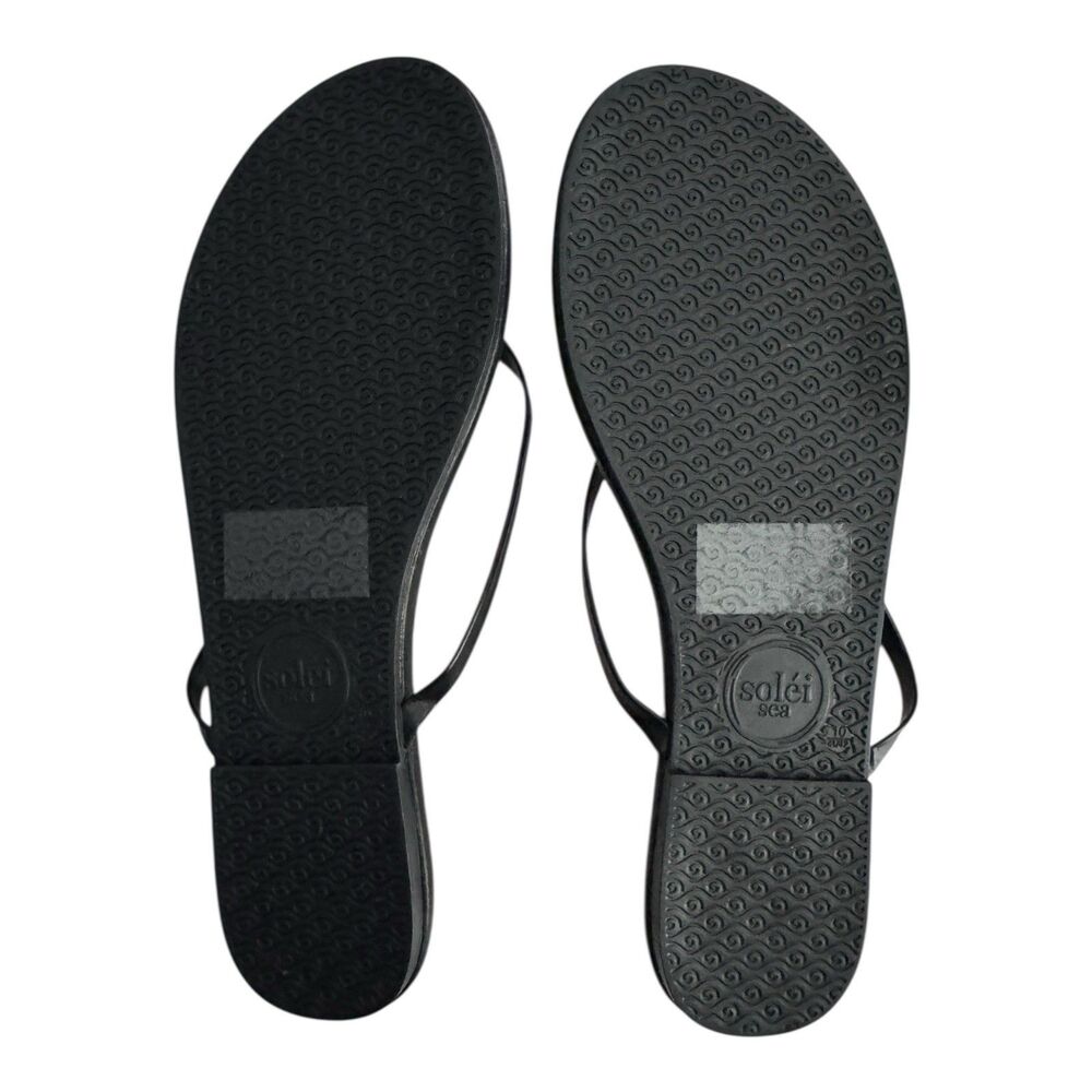Free People Black Minimal Thong Flip Flops - Picture 6 of 9